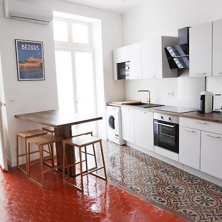 Bright And Modern 3-Bedroom Apartment, 90M2 With Air Condition, In Beziers Bagian luar foto